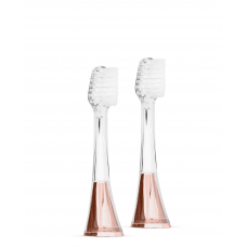 Zina45™ Replacement Brush Heads Rose Gold