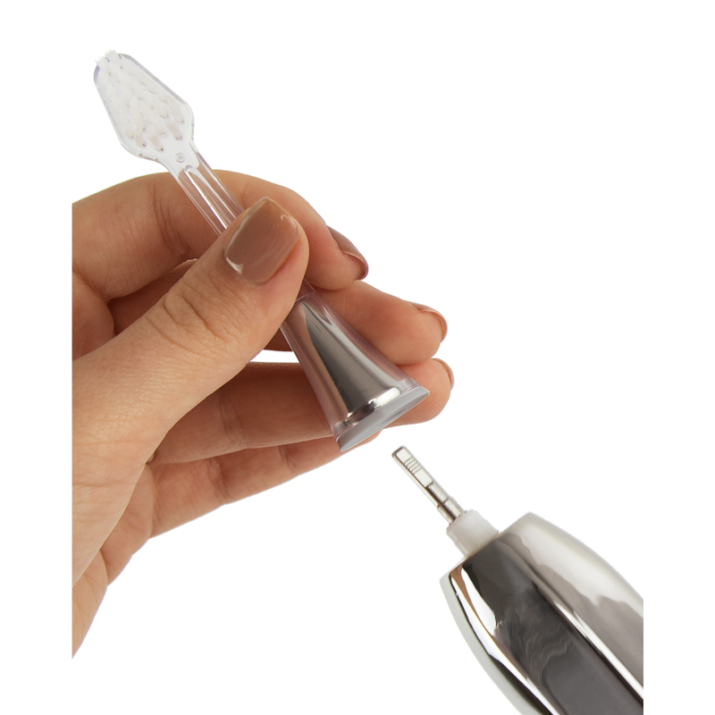Zina45™ elektriskās zobu birstes maināmās galviņas Silver