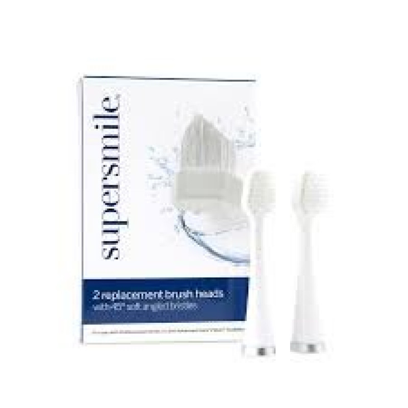 Supersmile LS45 Advanced Sonic Pulse Toothbrush Replacement Brush Heads