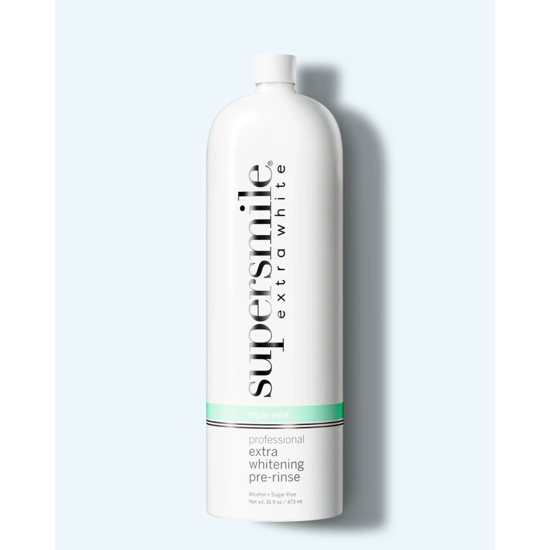 Supersmile mutes skalojamais līdzeklis Extra Whitening Pre-Rinse 473ml