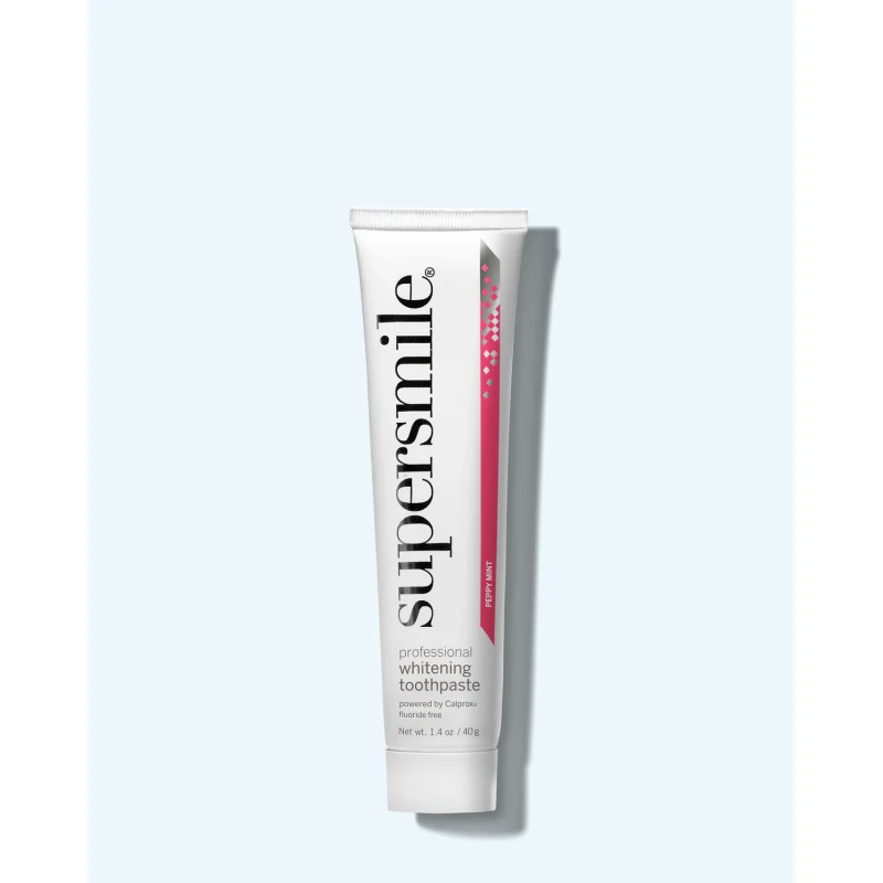 Supersmile Peppy Mint profesionālā balinošā zobu pasta bez fluora 40g